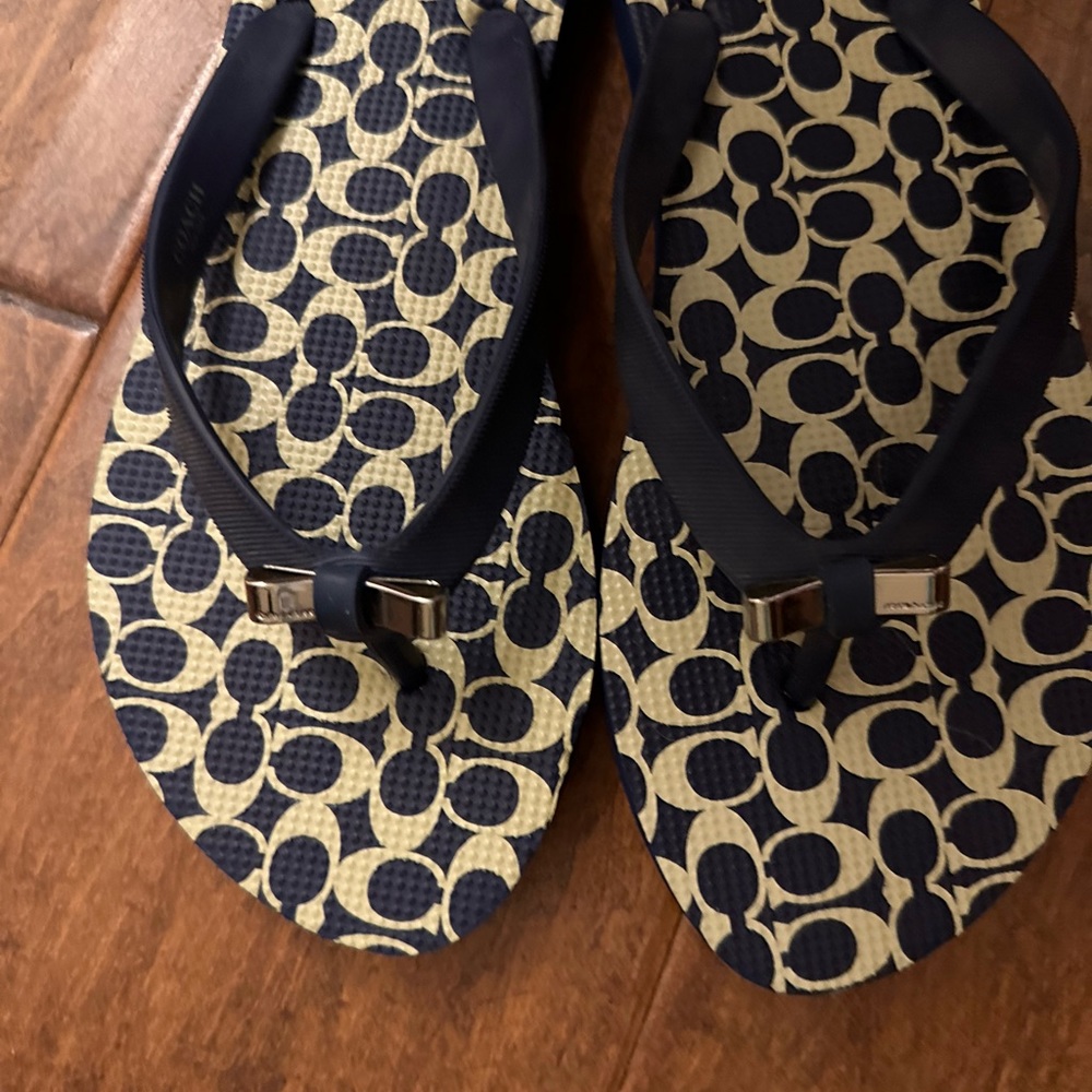Coach slippers